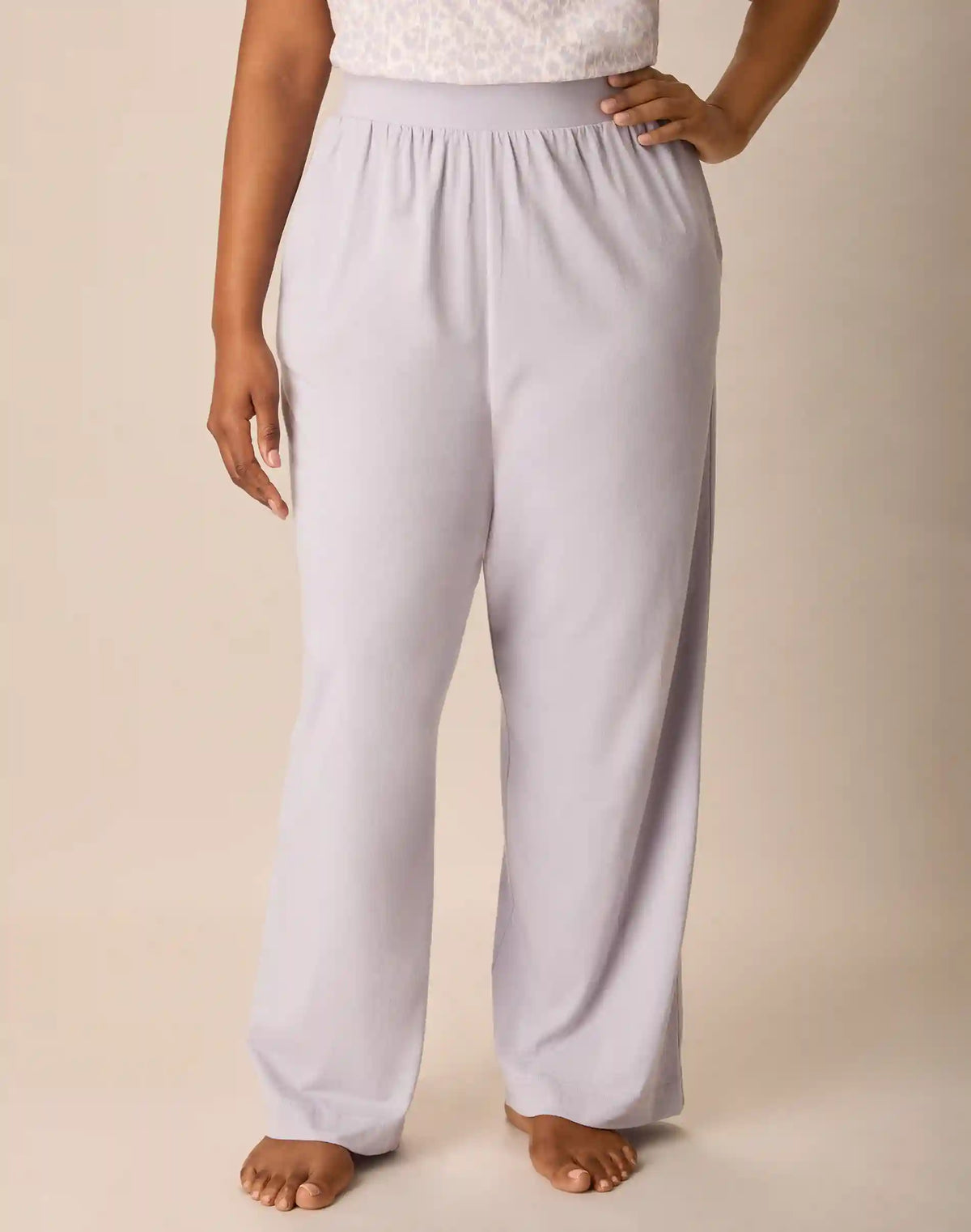 Playtex Women's Cotton-Stretch Pajama Pants with Pockets - Moisture-Wicking (Plus Sizes Available)