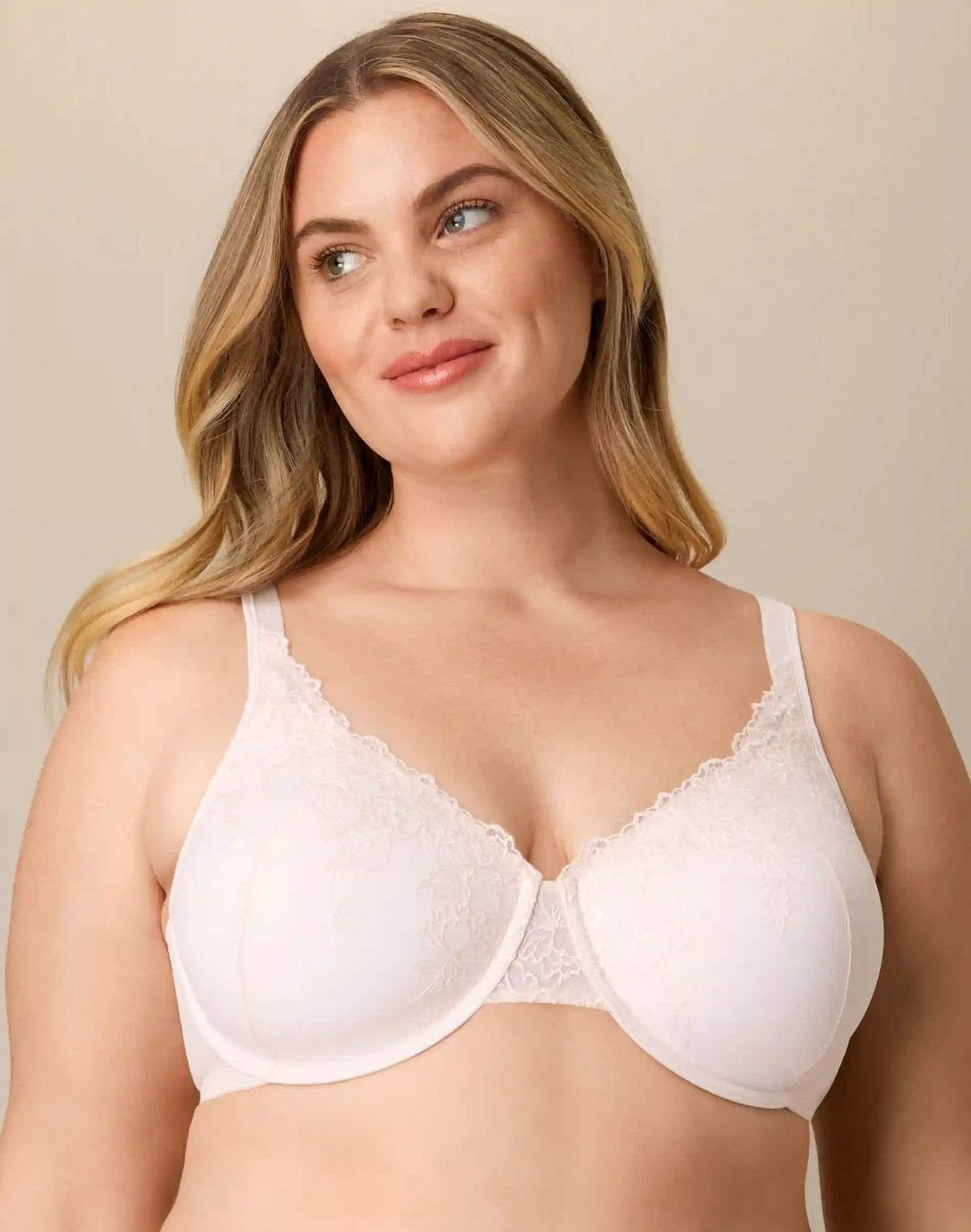 Playtex Convertible Lace Underwire Bra, Full Coverage (Plus Sizes)