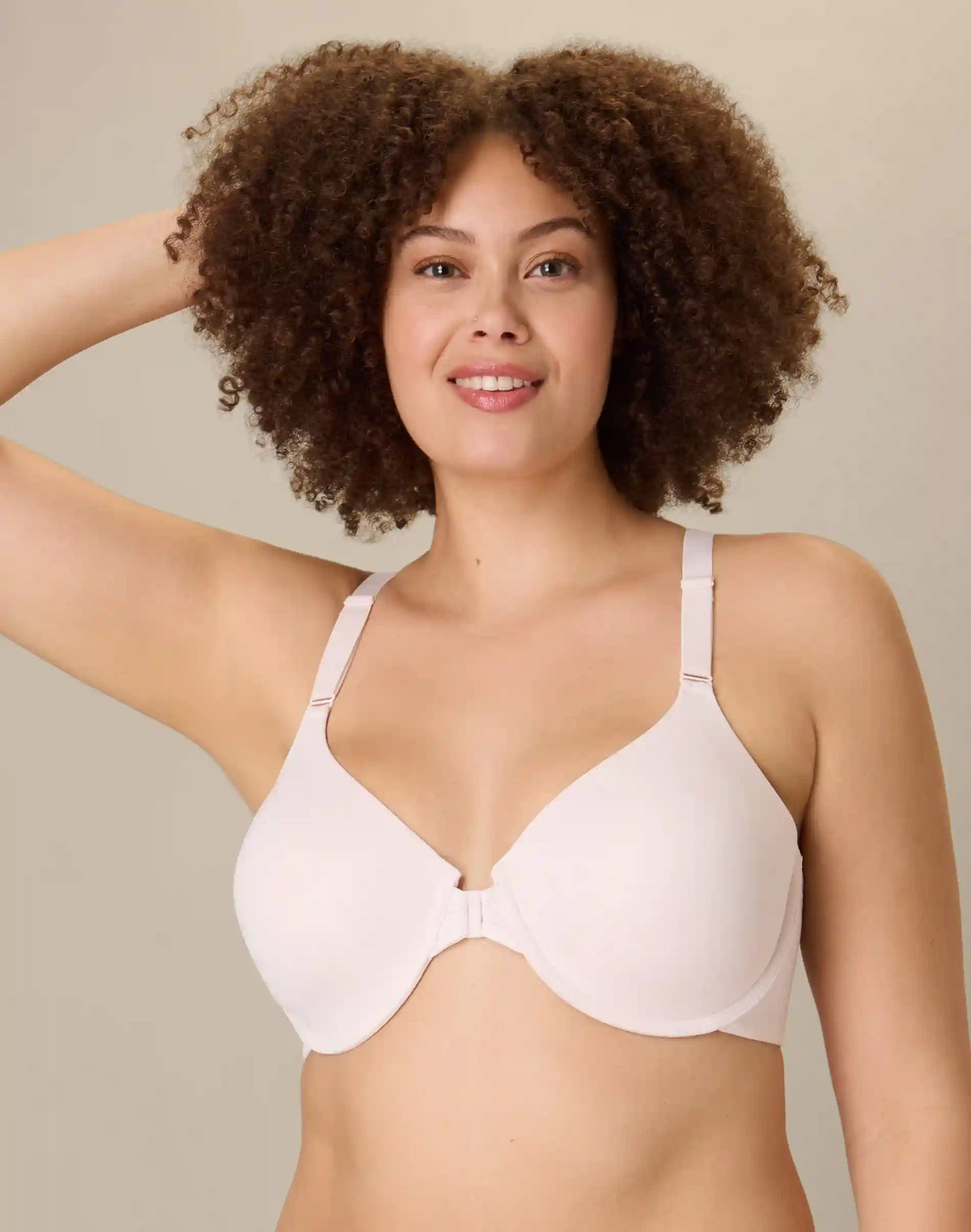 Playtex Racerback Underwire Bra w/ Front Close, Moisture Wicking (Plus Sizes)