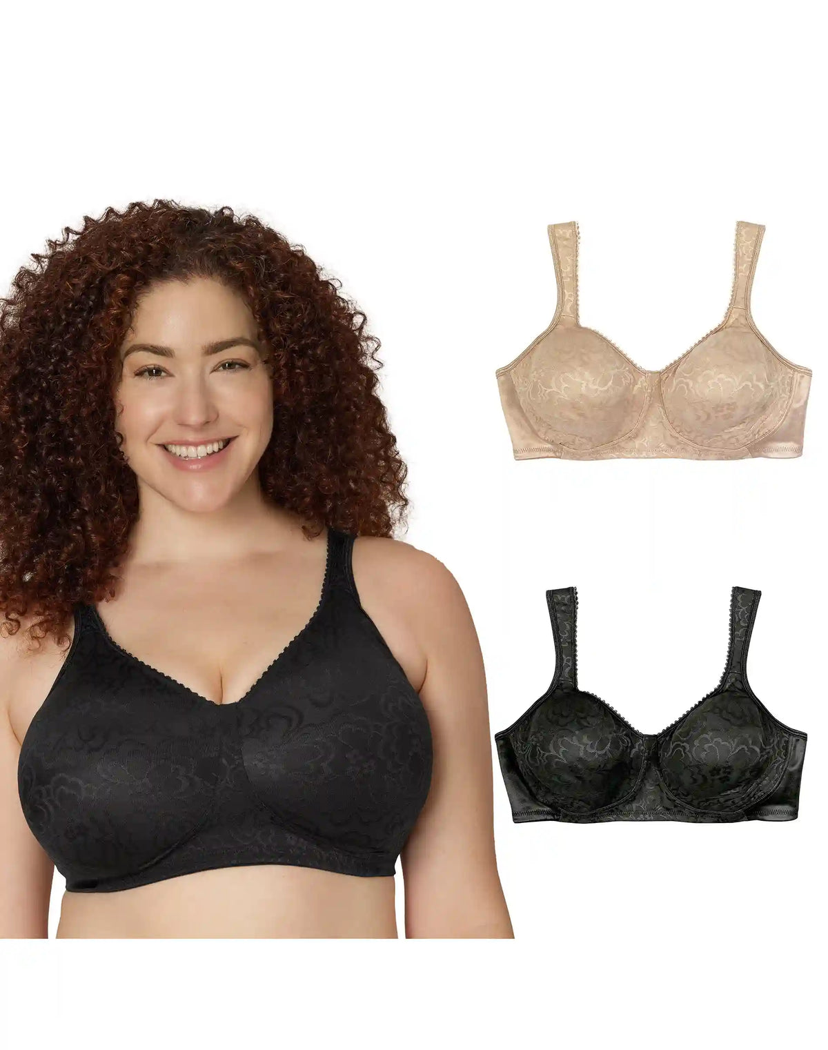 Playtex 18 Hour Ultimate Lift &amp; Support Wireless Bra, 2-Pack