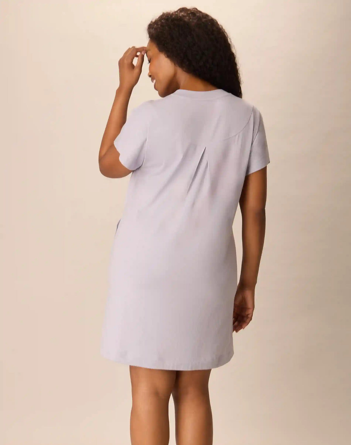 Playtex Women's Cotton-Stretch Nightgown, Moisture-Wicking Sleep Shirt, Loungewear