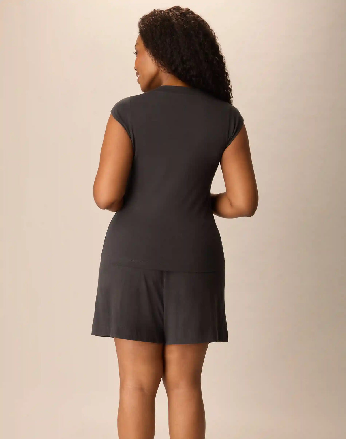 Playtex Women's Cotton-Stretch Pajama Set - Tank & Shorts with Pockets - Moisture-Wicking Loungewear - 5"